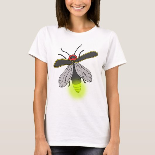 T-shirt feu de vol de bogue (Devant)