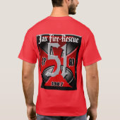 T-shirt Feu-Délivrance de Jax (Dos)