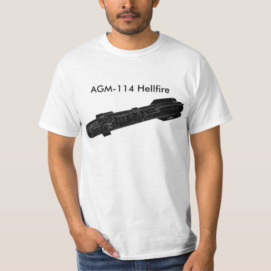 T-shirt Feu d'enfer AGM-114 (Devant)