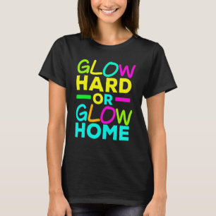 T-shirt Feu Dur Ou Lumineuse Accueil Neon Lumières Party 1