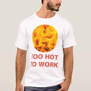 T-shirt Feu et flammes