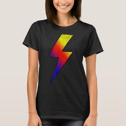T-shirt FEU NOIR FROID FROID FROID FROID Rétro (Devant)