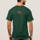 T-shirt Feu sur sa tête (Dos)