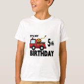 T-shirt FeuCamion Anniversaire (Devant)