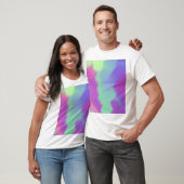 T-shirt Feuil holo coloré Iridescendant (Unisexe)