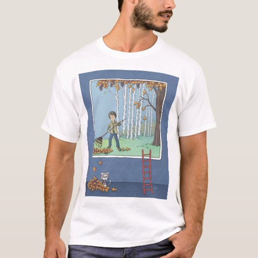 T-shirt feuille (Devant)