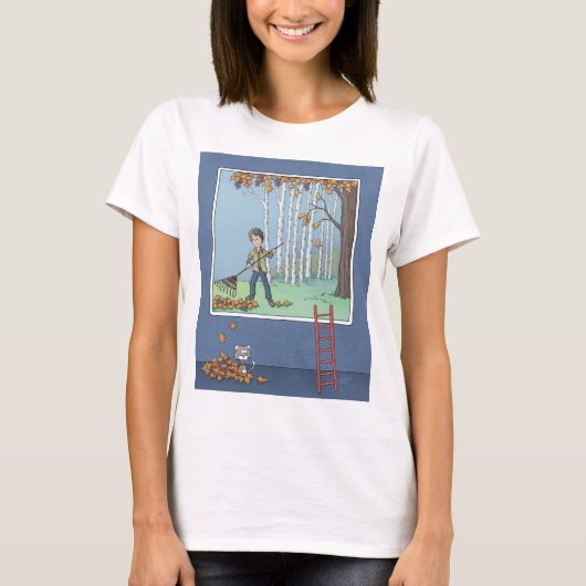 T-shirt feuille (Devant)