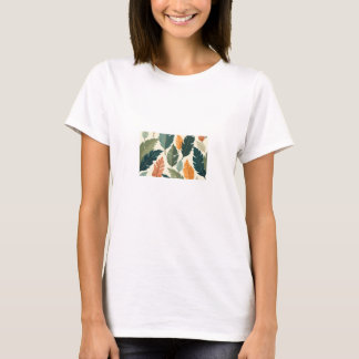 T-shirt feuille
