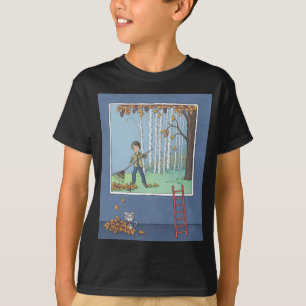 T-shirt feuille