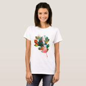 T-shirt Feuille, Automne Art, Automne Chemise Feuille (Devant entier)