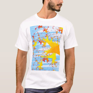 T-shirt Feuille d'automne de migration