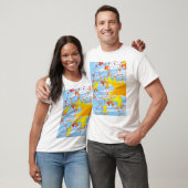 T-shirt Feuille d'automne de migration (Unisexe)