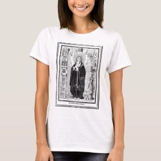T-shirt Feuille de calcul avec la Vierge des douleurs