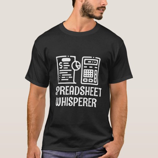 T-shirt Feuille de calcul - Compte comptable Cpa de Whispe (Devant)