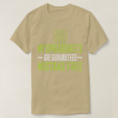 T-shirt Feuille de calcul Guaran Erreur Gratuit Excel (Design devant)