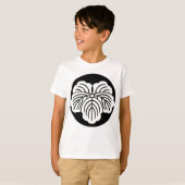 T-shirt Feuille de lierre dans gâteau de riz (Devant entier)
