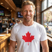 T-Shirt Feuille de Maple Canadienne
