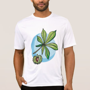 T-shirt Feuille de marronnier et fruit