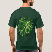 T-shirt Feuille de monstère tropicale (Dos)