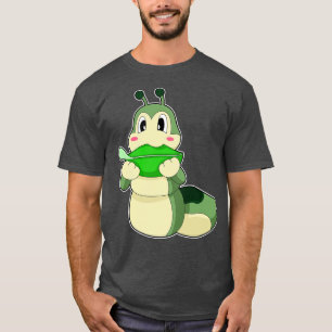 T-shirt Feuille de nourriture de chenille