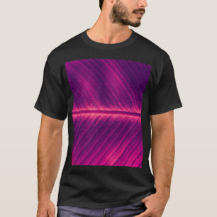 T-shirt Feuille de palme Abstraite : Veine tonique