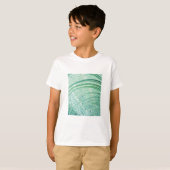 T-shirt Feuille de palme Plante verte douce (Devant entier)