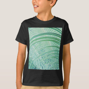 T-shirt Feuille de palme Plante verte douce