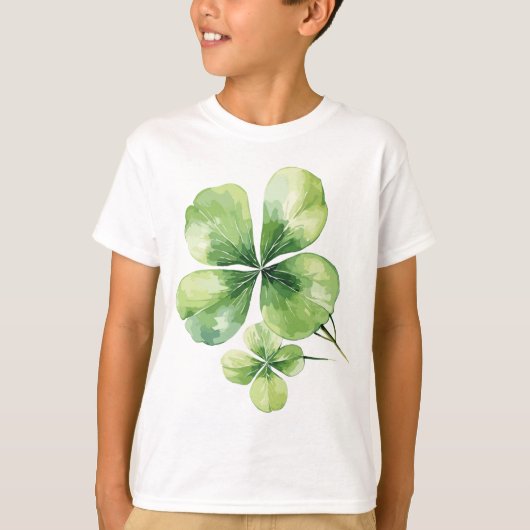 T-shirt Feuille de trèfle (Devant)