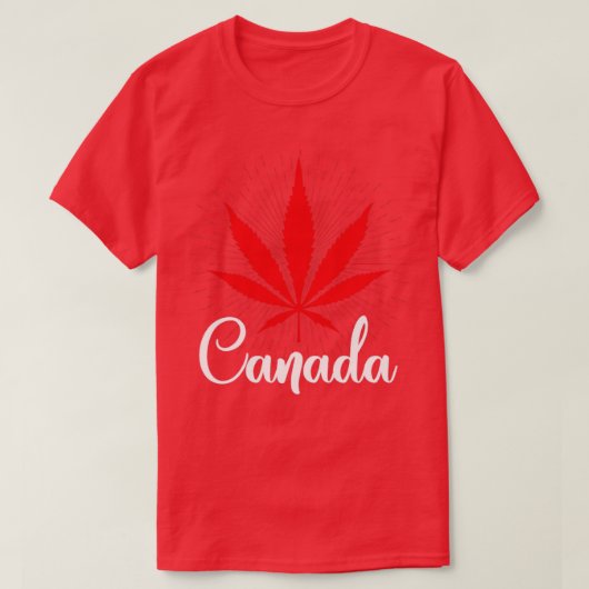 T-shirt Feuille d'érable Canada (Design devant)