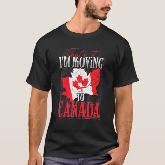 T-shirt Feuille d'érable Canada Pays Drapeau canadien Cana