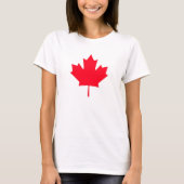 T-shirt Feuille d'érable canadienne (Devant)