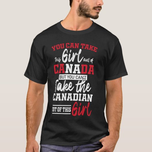 T-shirt Feuille d'érable canadienne (Devant)