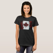 T-shirt Feuille d'érable du Canada (Devant entier)