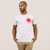 T-shirt Feuille d'érable du Canada (Devant entier)