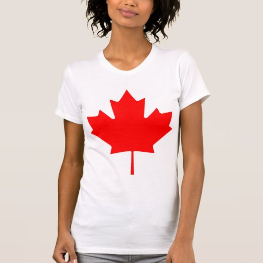 T-shirt Feuille d'érable du Canada (Devant)