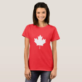 T-shirt Feuille d'érable du Canada (Devant entier)