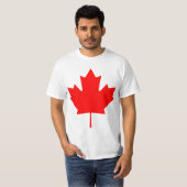 T-shirt Feuille d'érable du Canada (Devant entier)