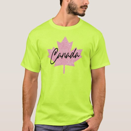 T-shirt Feuille d'érable du Canada (Devant)