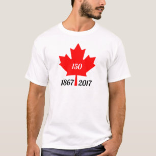 T-shirt Feuille d'érable du Canada 150 en 2017