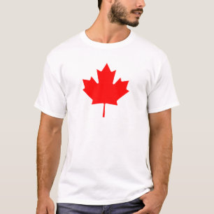T-shirt Feuille d'érable RedTransp les cadeaux de Zazzle