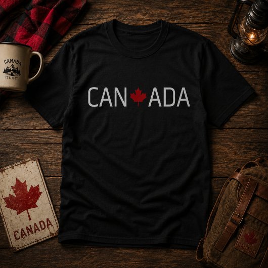 T-shirt Feuille d'érable rouge du Canada