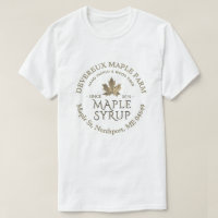 Feuille d'or de sirop d'érable à feuilles de bois