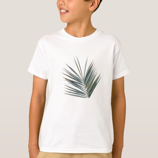 T-shirt Feuille verte pâle (Devant)