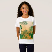 T-Shirt Feuilles 4 (Devant entier)