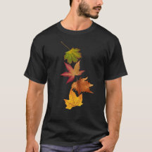 T-shirt Feuilles Automne