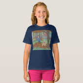 T-shirt Feuilles Automne (Devant entier)