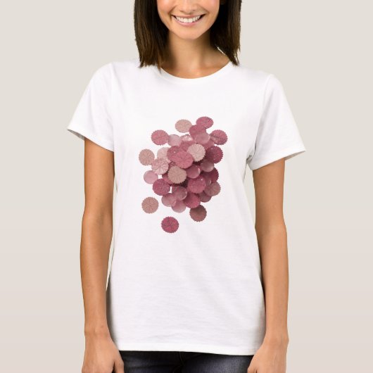 T-shirt Feuilles d'Argent Nettes de GRÂCE conception perso (Devant)