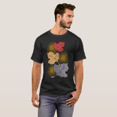 T-Shirt Feuilles d'Automne (Devant entier)