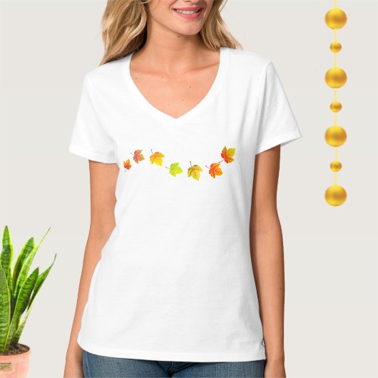 T-shirt Feuilles d'automne