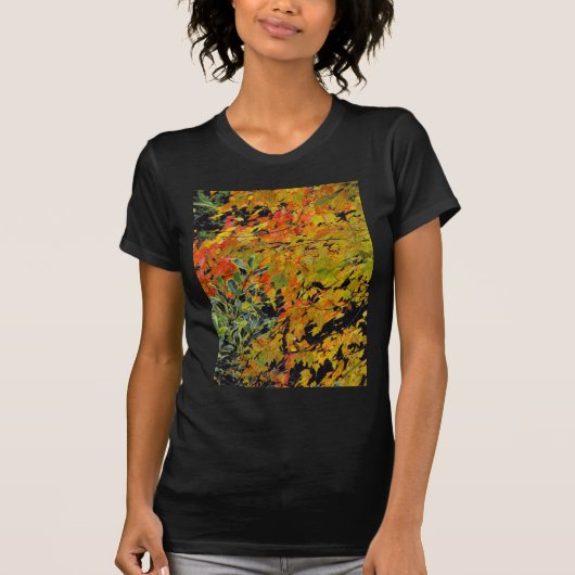T-shirt Feuilles d'automne (Devant)